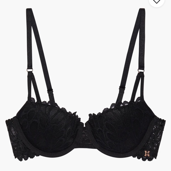 Not Sorry Lightly Lined Lace Balconette Bra - Picture 1 of 3